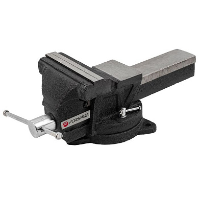 Тиски стальные поворотные с наковальней 6'', 150 мм Forsage F-6540106