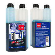 Масло для 2-х тактных двигателей Semi Synthetic 2T Motor Oil API TC Масло 2Т п/с Дозатор (1л) AEG Powertools 30743