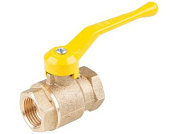 Кран шаровый 1/2" вн.-вн. ручка (ГАЗ) PN1,6 МПа, 11Б27п4 Цветлит ЦРБ0046