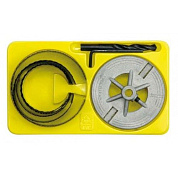 Набор кольцевых коронок по дереву 60-95 мм, L30 мм, 8 пр. Vorel 28725