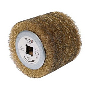 Щётка 100х120х19 мм стальная Yato YT-81955