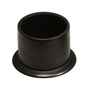 Заглушка наруж. трубы d25 (514) пластик, черный AKS 19119