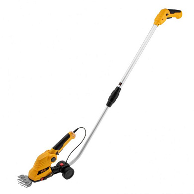 Ножницы-кусторез с телескопической штангой аккумуляторные G801E с акк. 7,2В Li-Ion 1,5 Ач Denzel 96815