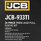 Набор инструментов для замены сайлентблоков, втулок и подшипников 26 пр. JCB JCB-933T1