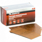 Гвозди финишные, (шпильки) 23GA для пневматического нейлера финишного D 0,64 мм 5000 шт Matrix