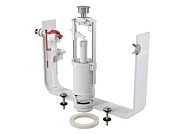 Выпускной комплект со стоп кнопкой, боковой, металлическая резьба 1/2", Alcaplast SA2000K-BL-01