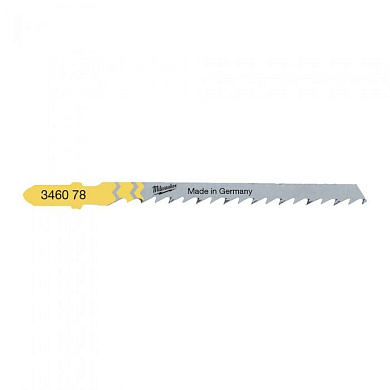 Пилка для лобзика (по дереву) Milwaukee T244D 75х4 мм (5 шт.)