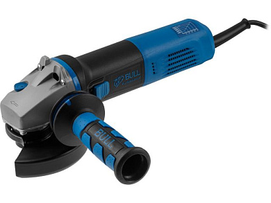 Одноручная углошлифмашина WS 1214 в кор. 125 мм, 1400 Вт, плав. пуск., рег. об, конст. эл., 2600 - 9500 об/мин BULL 1327639