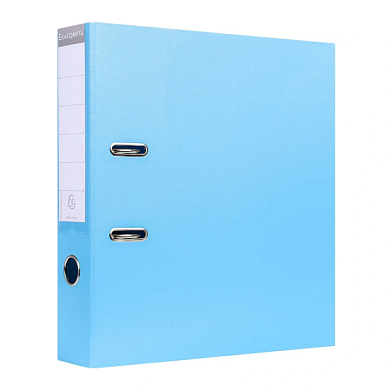 Папка-регистратор, A4, 70 мм, ПВХ, голубой