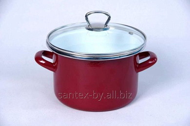 Кастрюля 4,0л (цил.) "Борд" Сантэкс 1-2240211(Бл)"Борд"