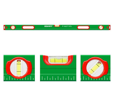 Уровень 1000 мм магнитный, бытовой, Волат 31025-100