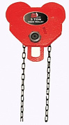 Таль цепная Torin Big Red TR9430 на роликовой тележке, для кран балки 3 т