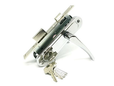 Замок врезной Зенит ЗВ7-70.4, хром ЗЕНИТ 00-00007688