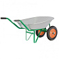Тачка садовая, два колеса, грузоподъемность 170 кг, объем 78 л Palisad 689225
