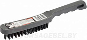 Щетка ручная стальная 4 рядка Yato YT-6354