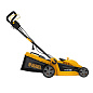 Газонокосилка электрическая GM-1800, 1800 Вт, ширина 38 см, 6 уровней, травосборник 40 л. Denzel 96617