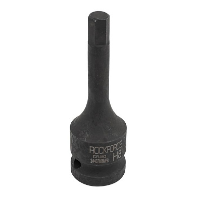 Головка-бита ударная HEX (6-гр) H8 1/2" RockForce RF-24407808MPB