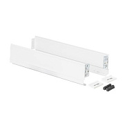 Комплект ультратонких боковин Evolution L-500 h76 белый ДСП16мм QTYPE 113052