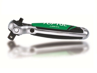 Трещотка 1/4''-1/2'' 72зуб. 160мм двухсторонняя Toptul CJMM1616