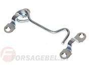 Крючок ветровой белый цинк Starfix