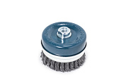 Кордщетка чашеобразная стальная витая для УШМ 100 мм, М14 Forsage F-BWG104