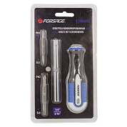 Отвертка комбинированная переставная, PH1xSL5,PH2xSL6, Forsage F-32806MR