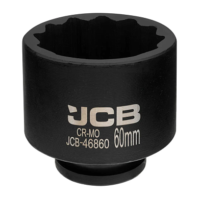 Головка ударная 60 мм 12-гр 3/4'' JCB JCB-46860