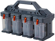 Органайзер для мелочей Expert, 8 модулей, 310х154х198 мм, серо-свинцовый/оранж BLOCKER BR394912026