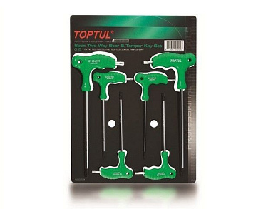 Набор ключей L-Type Torx T10-Т40 6шт Toptul GAAS0602