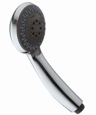 Душевая лейка 5 режимов, "ручной душ", пластик, хром Ledeme L07