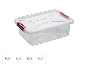 Ящик для хранения 24х34х11,5 см, 6 л, цвета в ассортименте DRINA 10290