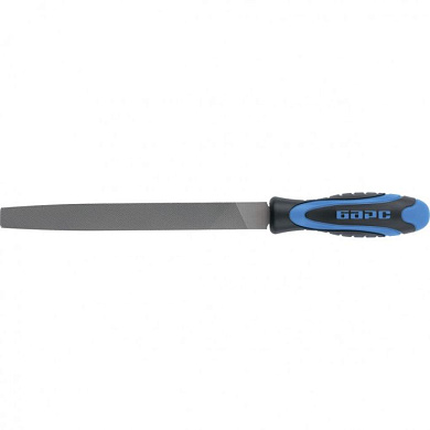 Напильник плоский 200 мм, двухкомпонентная рукоятка Барс 15841