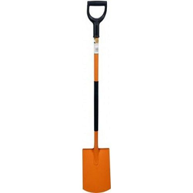 Лопата штыковая широкая цельнометаллическая 45HRC Flo 35720