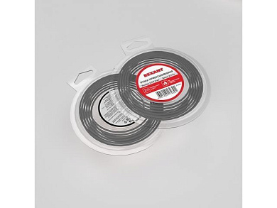 Трубка термоусаживаемая 5,0/2,5 мм черная, ролик 2,44 м REXANT 29-0026