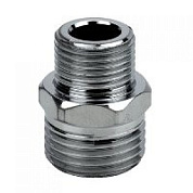 Штуцер пневматический с наружными резьбами 1/8" х 1/8" конический H-D HD-B1205C