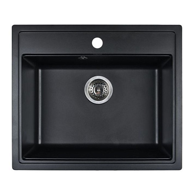 Мойка кухонная из мраморной крошки, antracite, Wisent W600-26