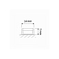 Профиль алюминиевый Line Mini (Polarus Micro), серый, 2м HLT 25382