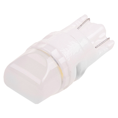 Автолампа диод T10 (W5W) 12V 3 SMD 1-конт керамика Белая комп.2 шт габарит/стоп/салон/номер SKYWAY S08201292