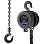 Таль механическая подвесная с фиксацией цепи натяжения, 1 т, длина цепи - 2.5 м в кейсе Forsage F-TRC9010S BIG