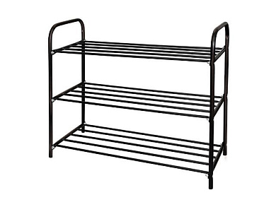 Этажерка для обуви Ника комфорт 3-х секционная, 590х330х790 мм, медный антик NIKA ЭТК3/А