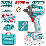 Винтоверт аккумуляторный TOTAL TIRLI2023