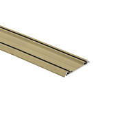 Профиль алюминиевый SENATOR золото направляющая нижн. L-6000 мм АЛЮТЕХ 13562