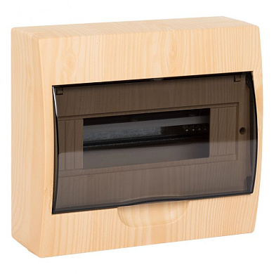 Щит распределительный навесной ЩРН-П-10 светлое дерево IP41 EKF PROxima pb40-n-10-light