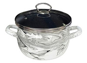 Кастрюля "Шейк Бл-Черн" 1,5л Сантэкс 1-2415111(Сер.гр)(БЧ)