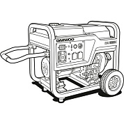 Генератор дизельный DDAE 9000XE Daewoo Power DDAE 9000XE(2024)