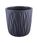 Горшок для цветов с дренажной вставкой Desert 3,6л (d182, h177 мм)(серый) Полимербыт 4386505