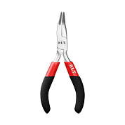 Длинногубцы мини изогнутые ADVANCE HPLR06-0115B, 115 мм, сталь CR-V, 63HRC, пружина PIT HPLR06-0115B