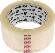 Лента-скотч самоклеящаяся полипропиленовая прозрачная 48 мм х66м Vorel 75304