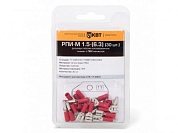 Разъем плоский в мини-упаковке РПИ-М 6,0-(6,3) (20шт.) КВТ 75360