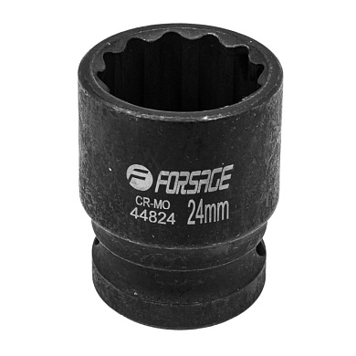 Головка ударная 24 мм 12-гр. 1/2'' Forsage F-44824
